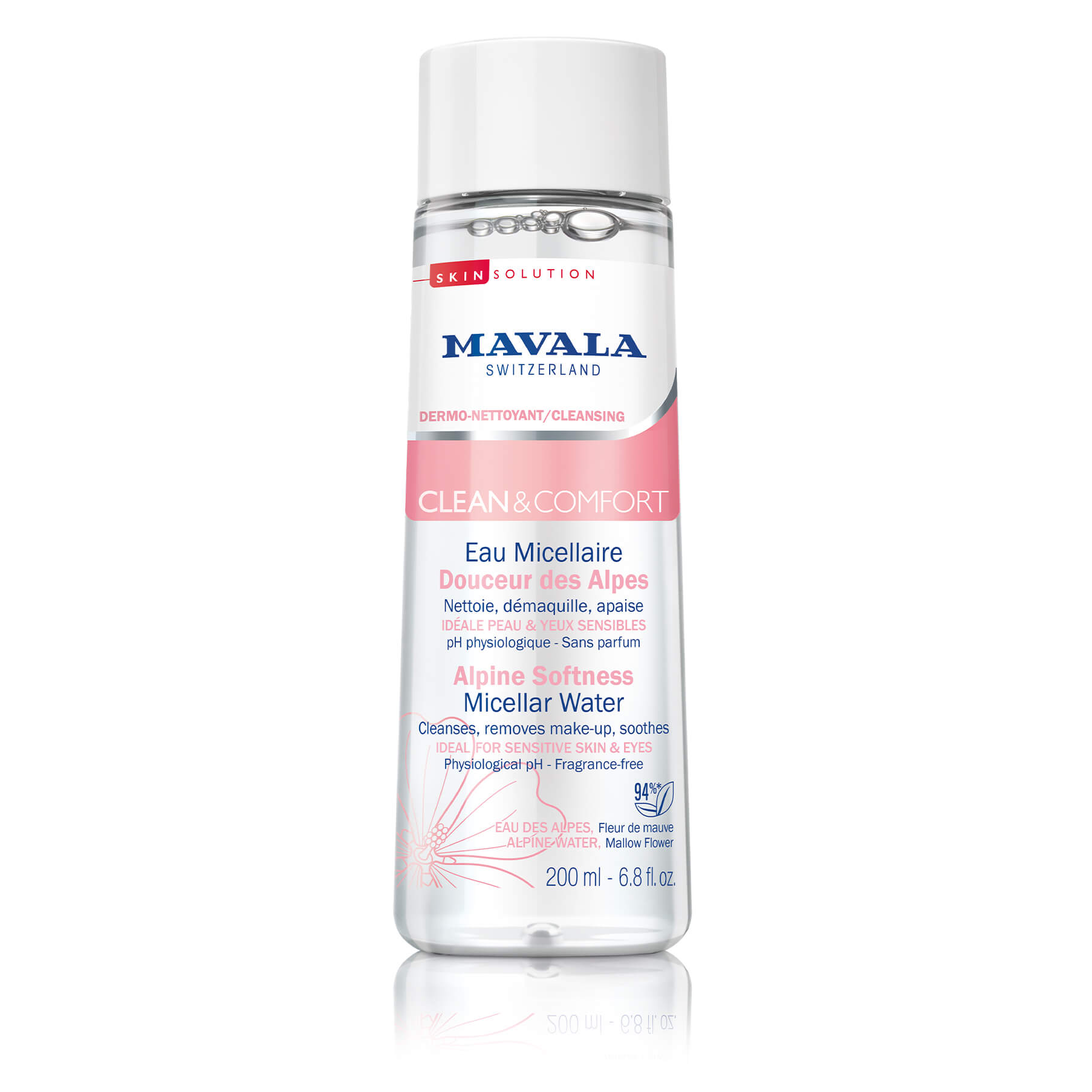 ΜΙΚΚΥΛΙΑΚΟ ΝΕΡΟ CLEAN&COMFORT ALPINE SOFTNESS MICELLAR WATER 200ml